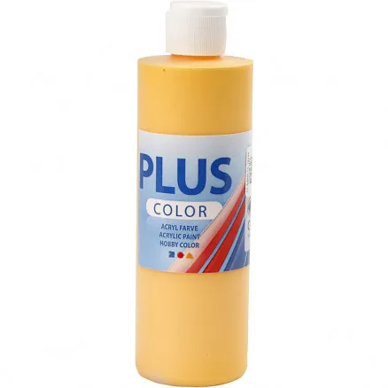 Plus Color hobbyverf, yellow sun, 250 ml/ 1 fl.