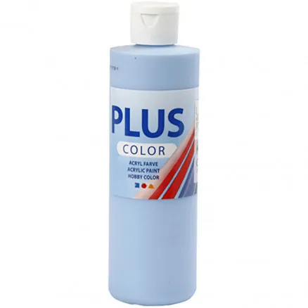 Plus Color hobbyverf, hemelsblauw, 250 ml/ 1 fl.