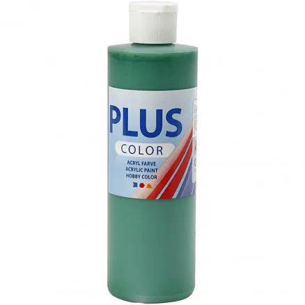 Plus Color hobbyverf, briljantgroen, 250 ml/ 1 fl.