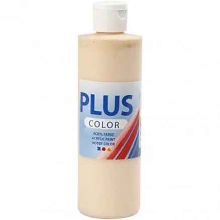 Plus Color hobbyverf, licht poeder, 250 ml/ 1 fl.