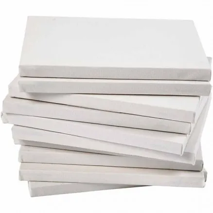 Schildersdoek, wit, diepte 1,6 cm, A2, afm. 42x60 cm, 280 g, 20 stuks/1