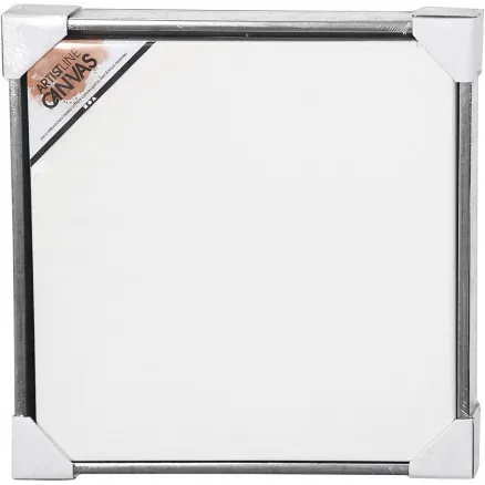 ArtistLine Canvas met lijst, uitv. afm. 54x54 cm, diepte 3 cm, wit, anti