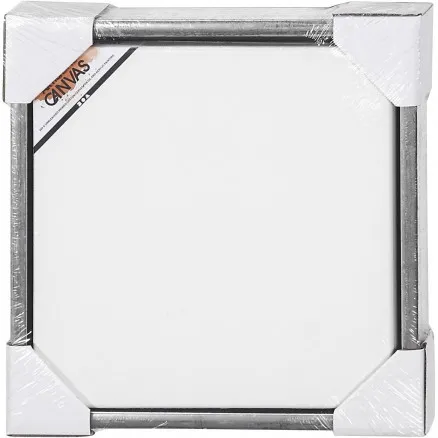 ArtistLine Canvas met lijst, uitv. afm. 34x34 cm, diepte 3 cm, wit, anti