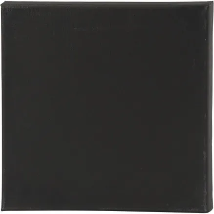 ArtistLine Canvas, zwart, wit, diepte 1,6 cm, formaat 30x30 cm, 360 g, 10