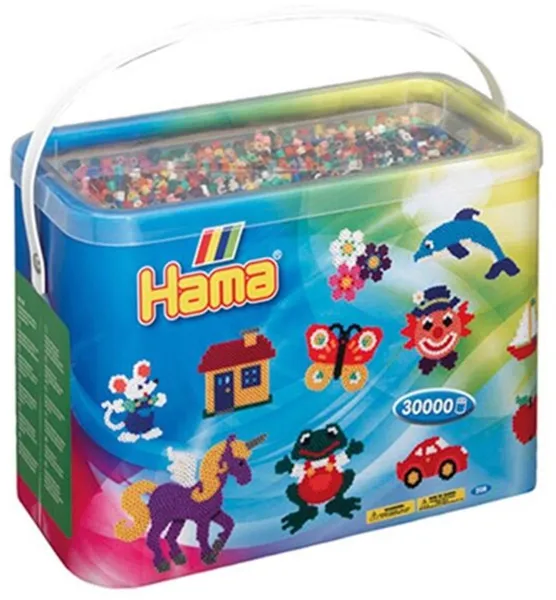 HAMA Midi Kralen 30.000 stuks 22 Kleuren Mix - 0867
