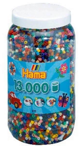 HAMA Midi Kralen 13.000 stuks Kleuren Mix 67